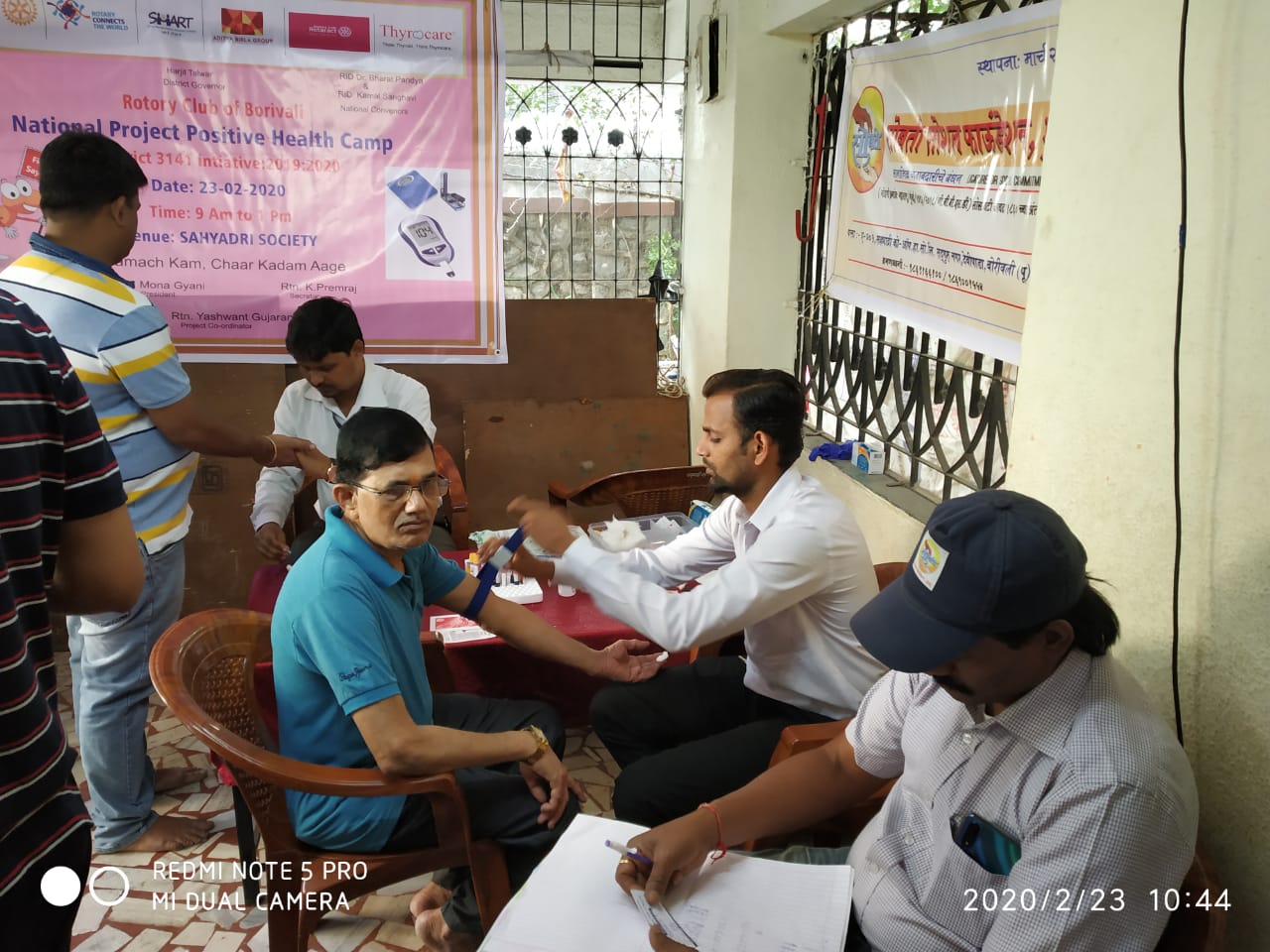 Community welfare drive